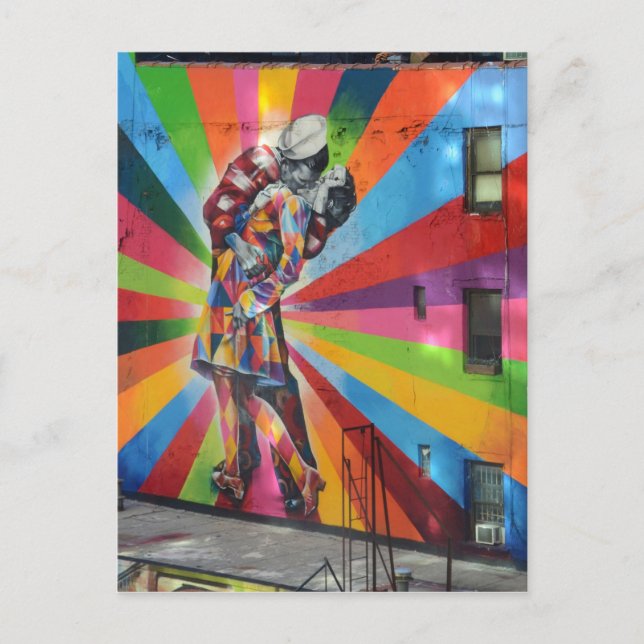 Graffiti de la carte postale de New York (Devant)