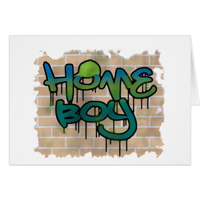 graffiti de pote d'enfance (Devant horizontal)