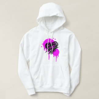Graffiti Heart Sweat - shirt à capuche, sweatshirt