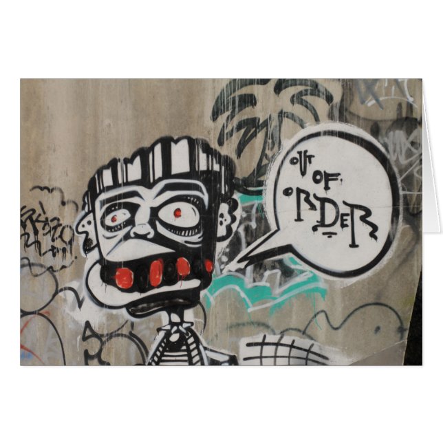 Graffiti hors de l'ordre (Devant Horizontal)