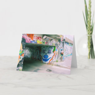 Graffiti - Joker - Milano, Italie Carte de voeux