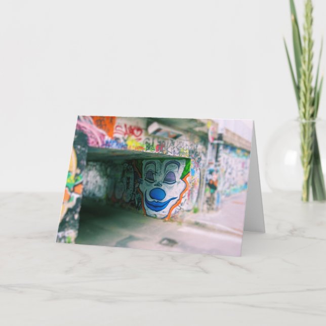 Graffiti - Joker - Milano, Italie Carte de voeux (Devant)