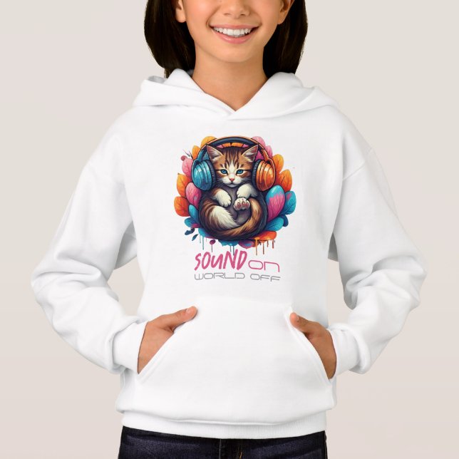 Graffiti Kitten Vibe Appareils - Texte personnalis (Devant)