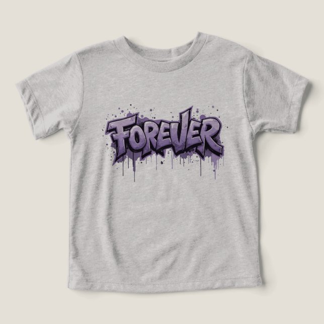 Graffiti Lavender Infinity "FOREVER" (Design Recto)