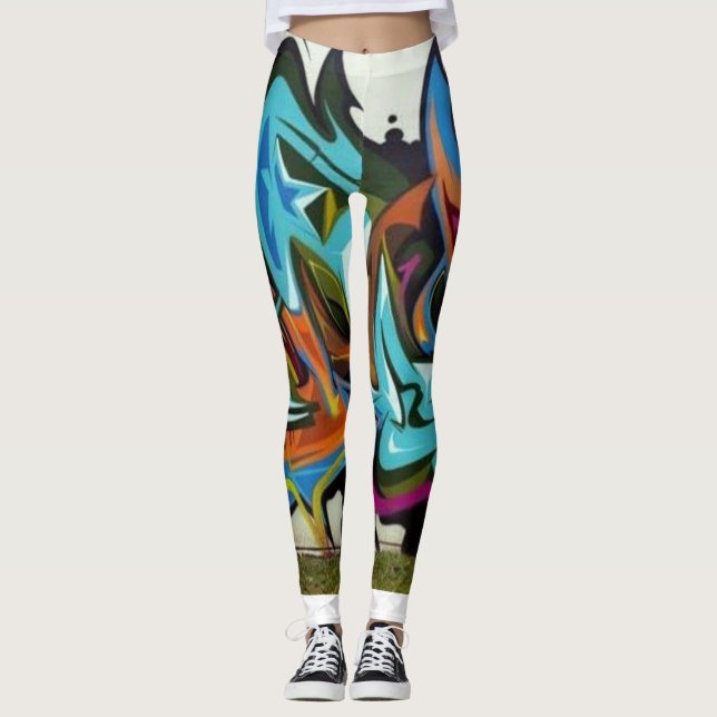 Graffiti Leggings (Devant)