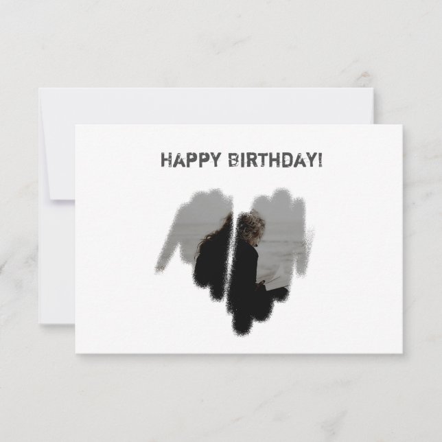 Graffiti modéré Sprayed Heart Frame (Devant)