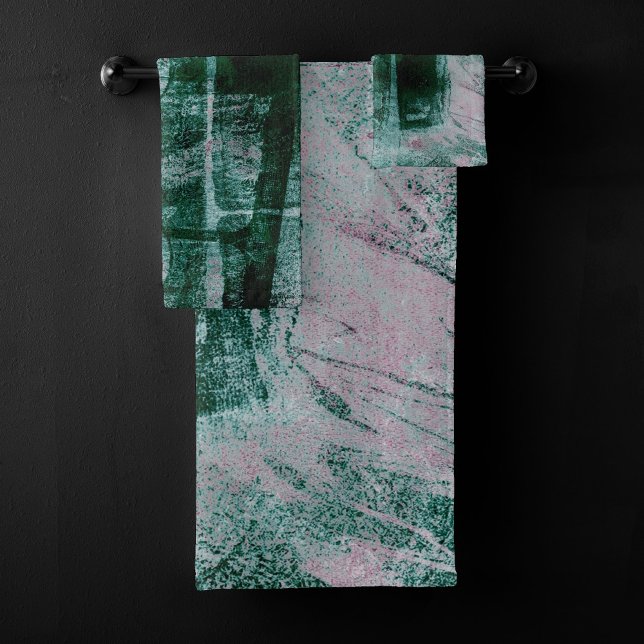 Graffiti peint Grunge | Moody Plum Purple Green (Créateur téléchargé)