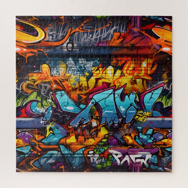 Graffiti Puzzle (Vertical)