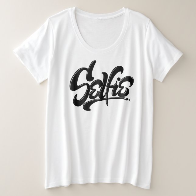 Graffiti Selfie Street Art Lettres (Design devant)