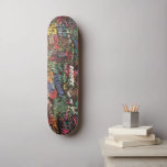 Graffiti Skateboard pour personnaliser avec votre<br><div class="desc">Faites de ce Graffiti Skateboard votre propre en ajoutant votre texte. Pour accéder aux outils de montage avancés, allez à "Personnaliser ce modèle" et cliquez sur "Détails", faites défiler et appuyez sur le lien "cliquer pour customiser plus loin". Idéal pour toutes les occasions comme l'anniversaire ou Graduation, pour les skateurs...</div>