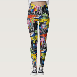 Graffiti Street Art Yoga Pant Leggings