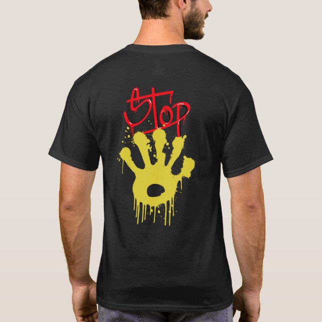 Graffiti Style Street Art classique T-shirt (Dos)