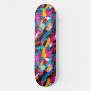Graffiti urbain moderne Grunge Motif Skateboard