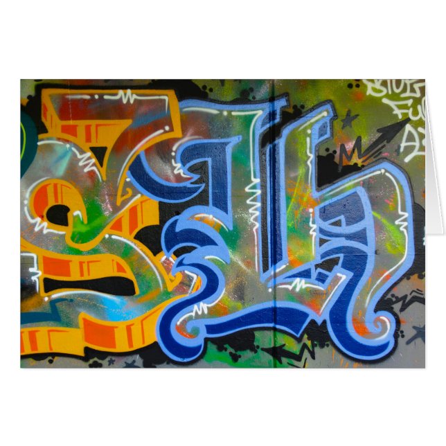 Graffiti Wall Art (Devant horizontal)
