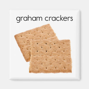 Graham Crackers Refrigerator Magnet