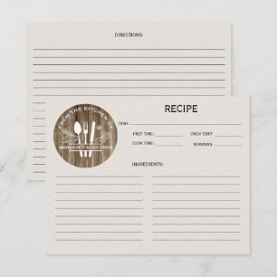 Grain de bois De la cuisine de Monogramme Recette