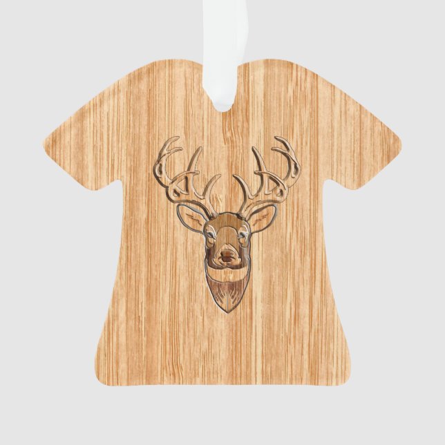 Grain élégant en bois de lumière de tête de mâle (devant)