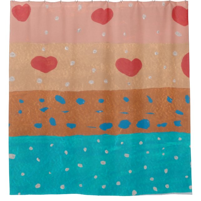 Graines d'amour Douche rideau (Devant)
