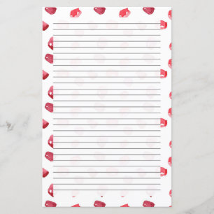 Graines de fruits à la grenade Gris Lliné Lettre é