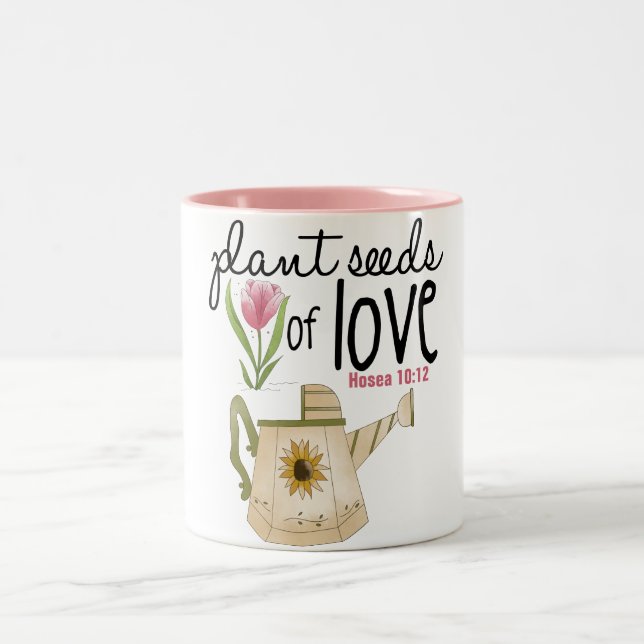Graines de l'amour Mug Gardez ou concevez votre pr (Centre)