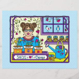 Graines De Papier Change_Flat 11"x8.5"