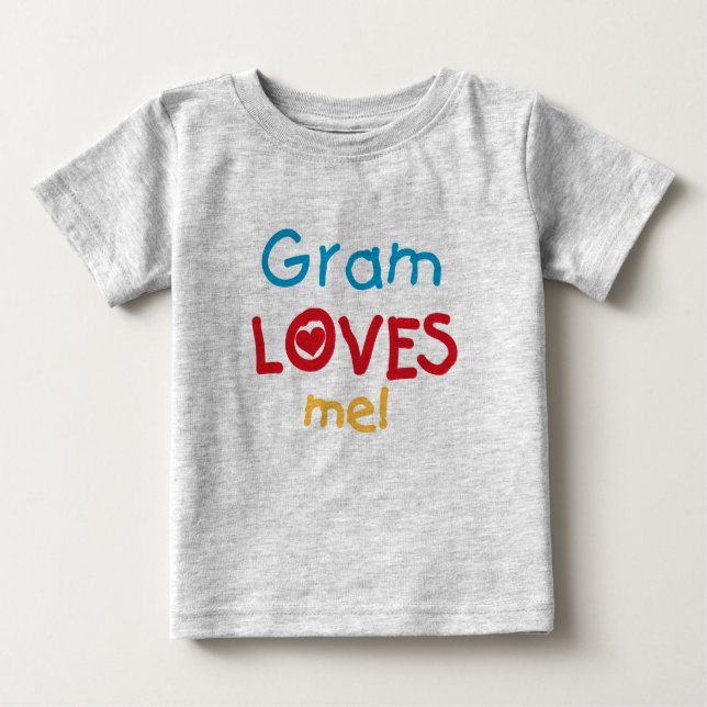 Gram Loves Me T-shirts et cadeaux (Devant)