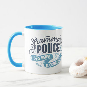 Grammar Police Mug