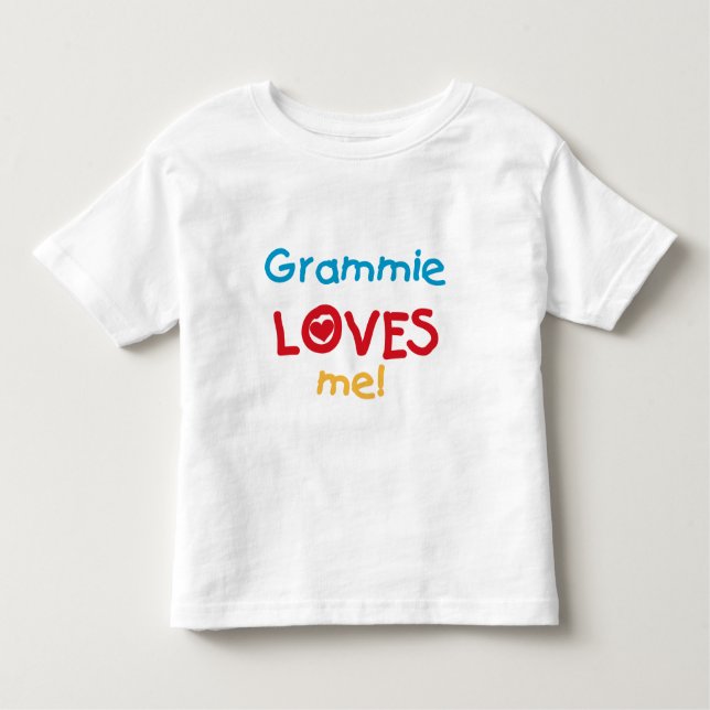 Grammie m'aime T-shirts et cadeaux (Devant)