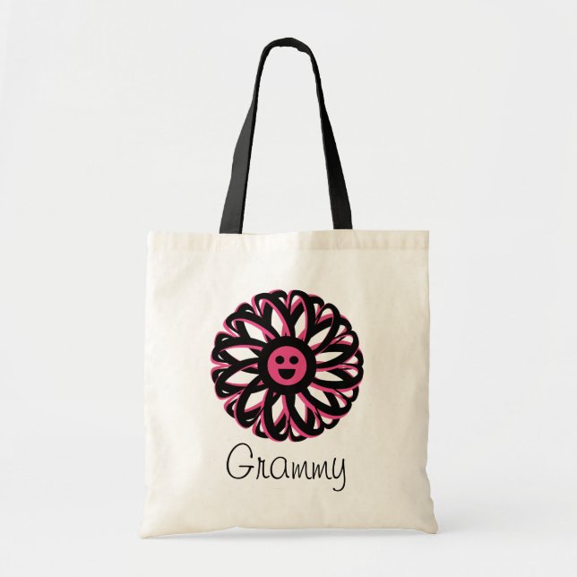 Grammy Joli Sac fourre-tout Fleur (Devant)