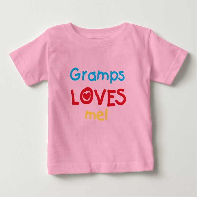 Gramps m'aime T-shirts et cadeaux (Devant)
