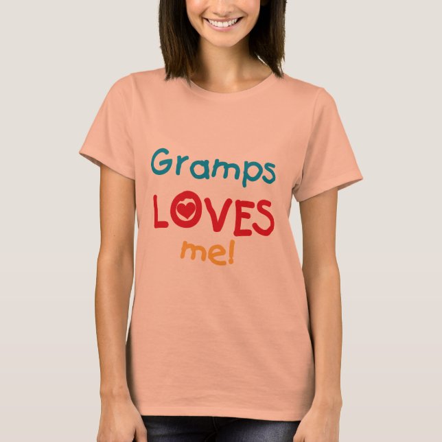 Gramps m'aime T-shirts et cadeaux (Devant)
