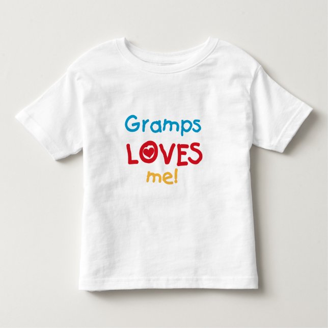 Gramps m'aime T-shirts et cadeaux (Devant)