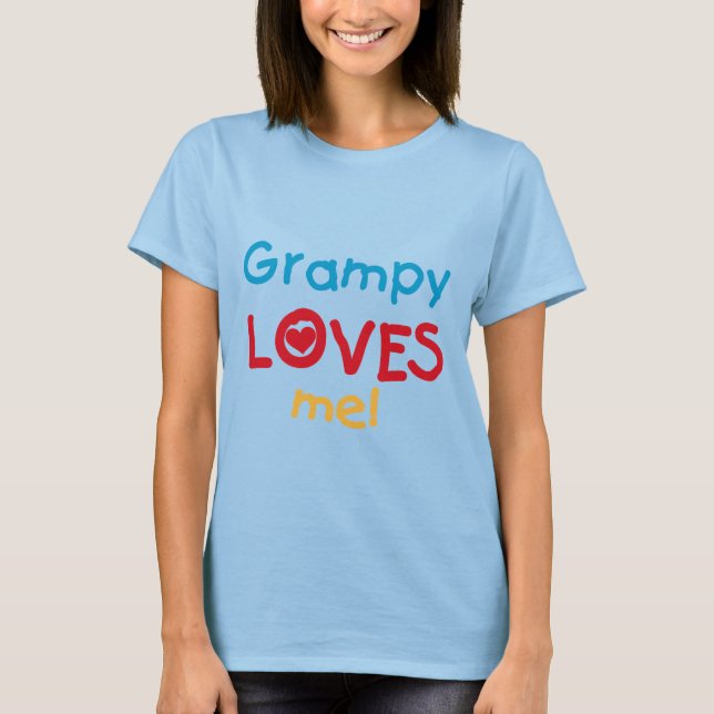 Grampy aime mes t-shirts et cadeaux (Devant)
