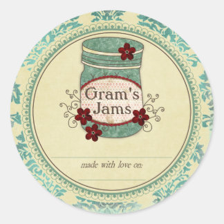 Gram's Jams réserve des autocollants