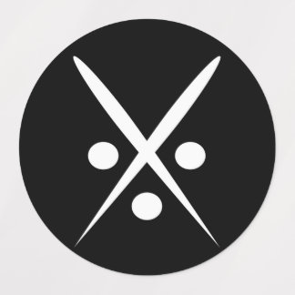 Grand adhésif Carré / Étiquette étanche