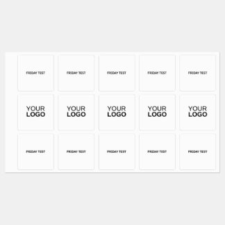 Grand adhésif Carré / Étiquette étanche