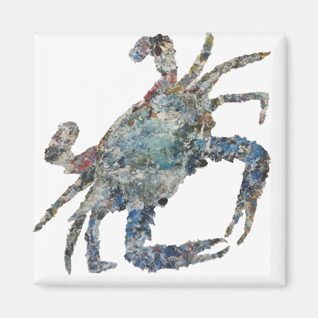 Grand aimant bleu (Devant)