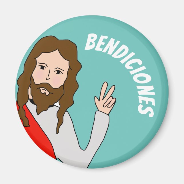 Grand aimant circulaire de 3 pouces (Devant)