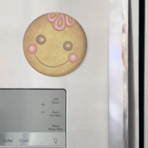 Grand aimant en forme de biscuit de Noël