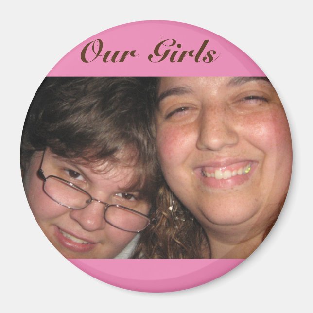 Grand aimant rond de 3 pouces (Devant)