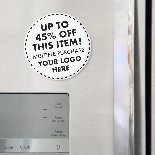 Grand aimant sur mesure 45% de réduction en bloc A (In situ (réfrigérateur))