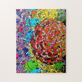 Grand Apple Greeter - puzzle de graffiti de NYC