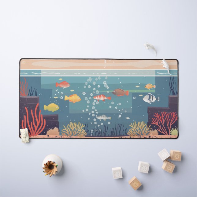 Grand Aquarium (Tableau pour enfants)