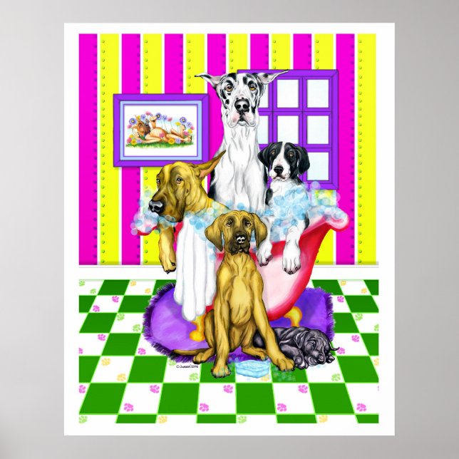 Grand Bain à Danse Poster complet (Devant)