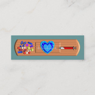 Grand Bandaid de cartes de visite Médicale