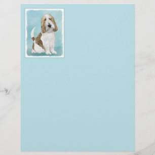 Grand Basset Griffon Vendeen - Art Chien original