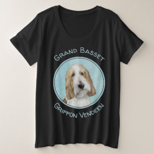 Grand Basset Griffon Vendeen - Art Chien original