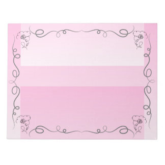 Grand Bloc-notes pour Rose de beauté