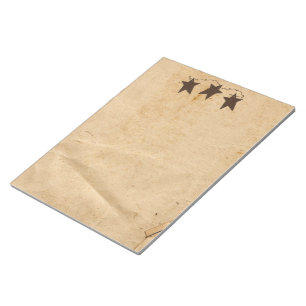 Grand bloc-notes Rusty Stars