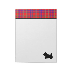 Grand bloc-notes Scottish Terrier